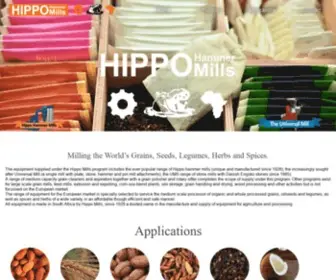 Hippomills.co.za(Scanwood Solutions) Screenshot