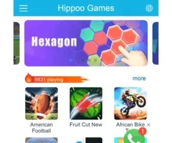 Hippoobox.com(Hippoo Games) Screenshot