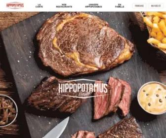 Hippopotamus.fr(Le steak house à la française) Screenshot