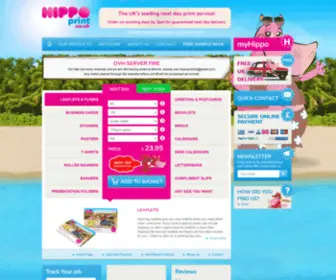 Hippoprint.co.uk(Home) Screenshot