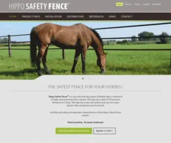 Hipposafetyfence.com(Hippo Safety Fence) Screenshot
