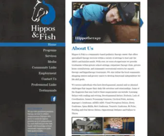 Hipposandfish.com(Hippos and Fish) Screenshot