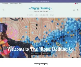 Hippyclothingco.co.uk(The Hippy Clothing Co) Screenshot
