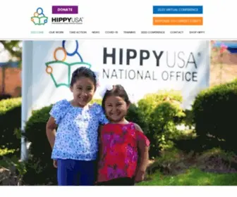 Hippyusa.org(HIPPY USA) Screenshot