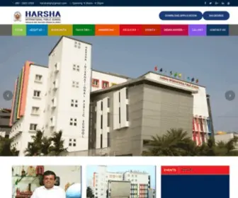 Hips.ac.in(Harsha International Public School) Screenshot