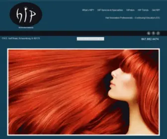 Hipsalon.biz(HIP Salon Creating Amazing Results for Trendsetting Hair) Screenshot