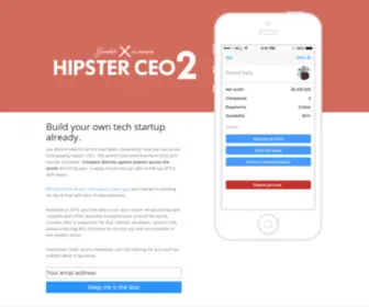 Hipsterceo.com(Hipster CEO for iPhone) Screenshot