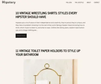 Hipstery.com(Enter your house number and zip code below to see if service) Screenshot