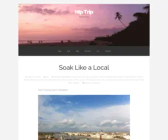 Hiptriptravel.co(Hip Trip) Screenshot