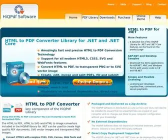 HiqPdf.com(HiQPdf HTML to PDF for .NET) Screenshot