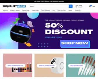 Hiqualitygoods.com(HiQuality Goods) Screenshot