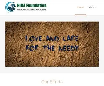 Hiraafoundation.com(Hira Foundation) Screenshot