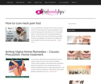 Hirabeautytips.com(Hira Beauty Tips) Screenshot