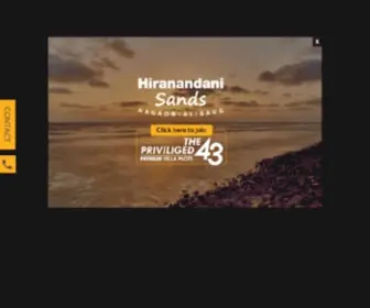 Hiranandanicommunities.com(Hiranandani Communities) Screenshot