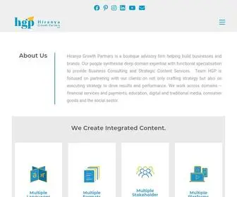 Hiranyagrowthpartners.com(Hiranya Growth Partners) Screenshot