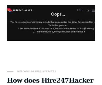 Hire247Hacker.com(Do you need a Hacker Services) Screenshot