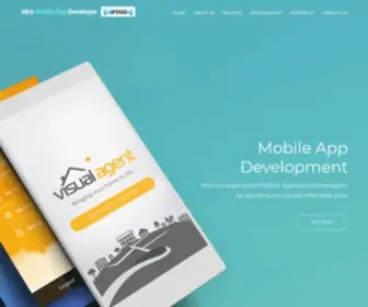 Hireamobileappdeveloper.com(Hire mobile app developer) Screenshot