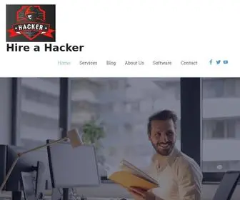 Hireaprohacker.com(Hire a Hacker) Screenshot