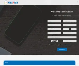 Hireatab.com(IPad and Samsung Tablet rental in Pune) Screenshot