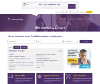 Hireauthoritycanada.com(Hire Authority) Screenshot