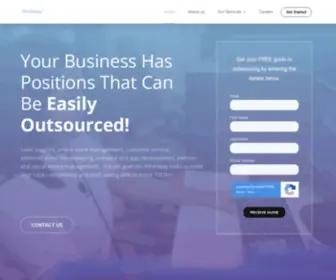 Hireaway.com(Outsourcing Made Easy) Screenshot