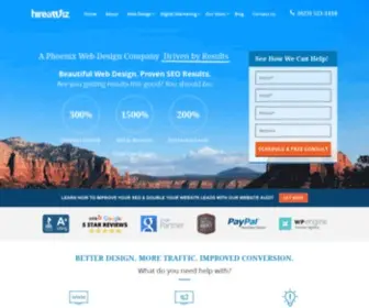 Hireawiz.com(Phoenix Web Design & Internet Marketing) Screenshot