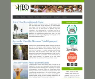 Hirebalidriver.com(Hire Bali Driver) Screenshot