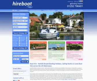 Hireboat.com(Boat Hire and Canal Holidays) Screenshot