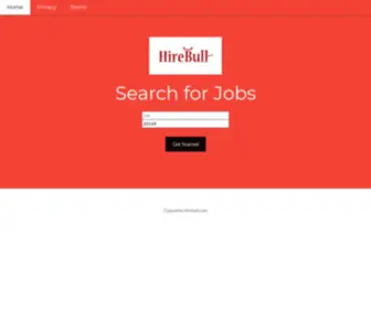 Hirebull.com(Job Search) Screenshot