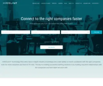 Hireclout.com(IT Talent Recruiting Agency) Screenshot