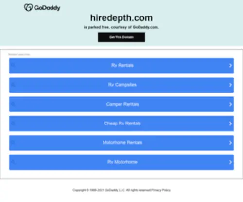Hiredepth.com(Hiredepth) Screenshot