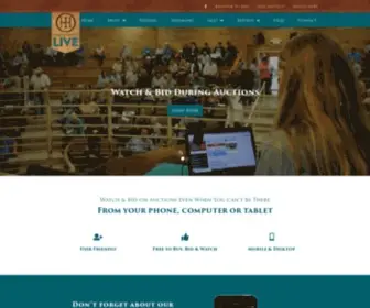 Hiredhandlive.com(Hired Hand Live) Screenshot