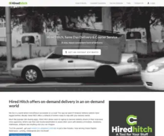 Hiredhitch.com(Same Day Delivery & Courier Service) Screenshot