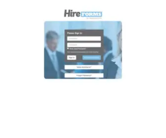 Hireforms.com(Hireforms) Screenshot