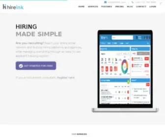 Hireink.com(Recruitment Redefined) Screenshot