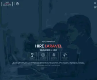 Hirelaraveldeveloperindia.com(Hire Laravel Developer India) Screenshot