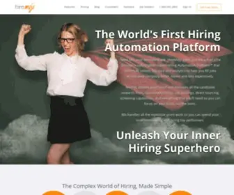 Hiremojo.com(Hiring and Recruiting Software) Screenshot