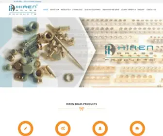 Hirenbrassproduct.com(Hiren Brass Products) Screenshot