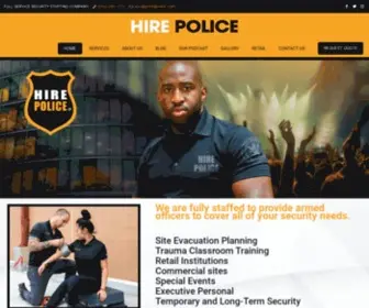 Hirepolice.com(Hire Police) Screenshot