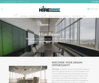 Hirepower.co.za(Executive Search &amp; Recruitment Agency in Port Elizabeth) Screenshot