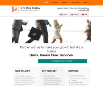 Hireprotoday.com(Personal/Virtual Executive Assistant) Screenshot