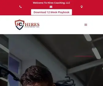 Hirescoaching.com(Adam Hires) Screenshot