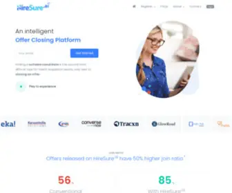 Hiresure.ai(Elevate Your Hiring Experience with) Screenshot