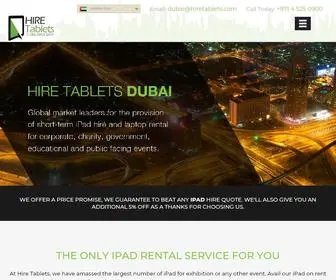 Hiretablets.ae(IPad Hire for Exhibition & iPad Rental Services Dubai UAE) Screenshot