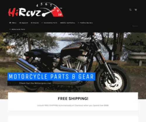 HirevZgarage.com(HiRevz Clothing Co) Screenshot