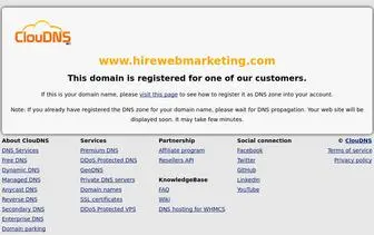 Hirewebmarketing.com(hirewebmarketing) Screenshot