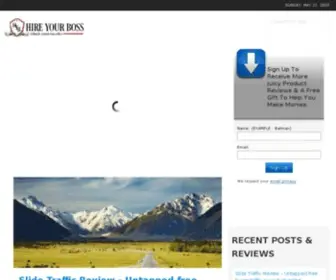 Hireyourbossinc.com(Hire Your Boss Marketing Reviews & Blog) Screenshot