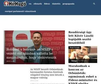 Hirhugo.hu(HírHugó) Screenshot