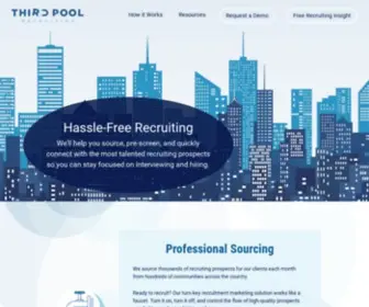 Hiringcenter.net(ThirdPool Recruiting) Screenshot