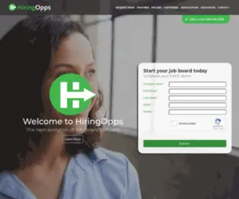 Hiringopps.com(Start Your Job Board Today) Screenshot